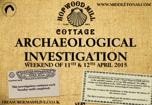 Poster for April 2015 Hopwood Mill